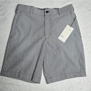 1243 NWT Walter Hagen Men's Clubhouse Seersucker Golf Shorts Navy